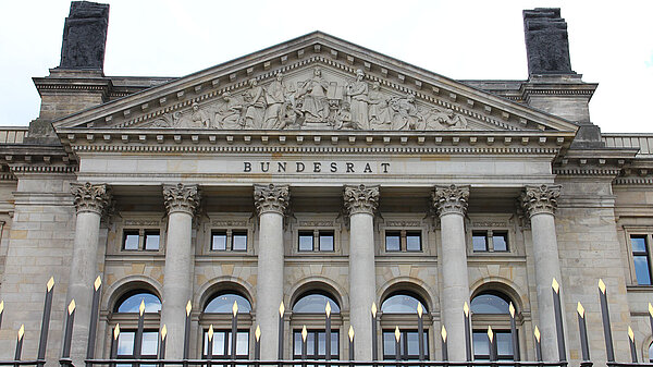 Das Gebäude des Bundesrates