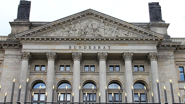 Das Gebäude des Bundesrates