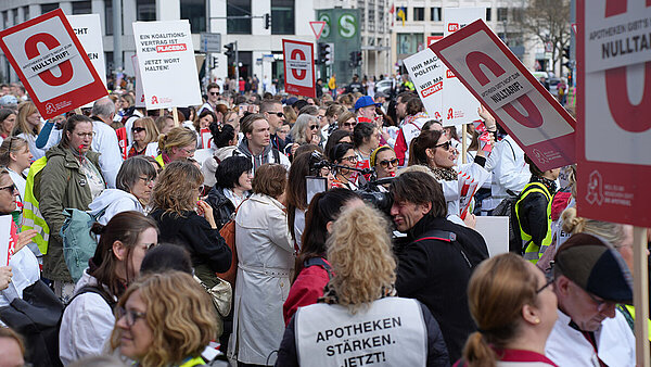 Bundesweiter Apotheken-Protesttag